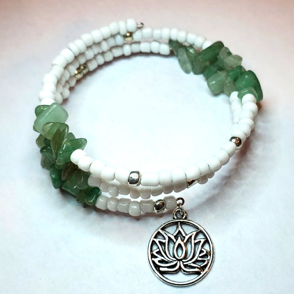 Aventurine Wrap Bracelet